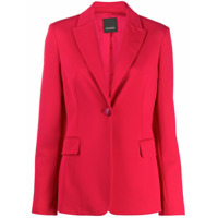 Pinko Blazer slim com abotoamento - Vermelho