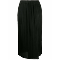 Pleats Please Issey Miyake straight-fit pleated skirt - Preto