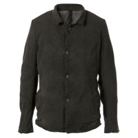 Poème Bohémien Camisa slim mangas longas - Preto