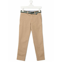 Polo Ralph Lauren Calça chino slim com cinto - Neutro