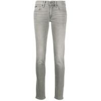 Polo Ralph Lauren Calça jeans skinny cintura baixa - Cinza