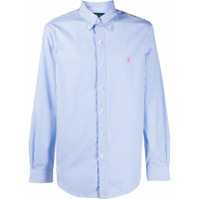 Polo Ralph Lauren Camisa com botões e listras - Azul