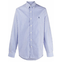 Polo Ralph Lauren Camisa listrada com botões - Azul