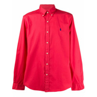 Polo Ralph Lauren Camisa mangas longas de algodão - Vermelho