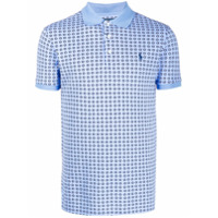 Polo Ralph Lauren Camisa polo com estampa geométrica - Azul