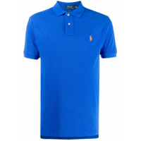 Polo Ralph Lauren Camisa polo com logo bordado - Azul