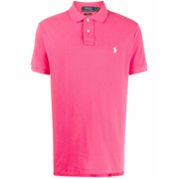 Polo Ralph Lauren Camisa polo com logo bordado - Rosa