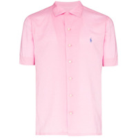 Polo Ralph Lauren Camisa Vacation com logo bordado - Rosa
