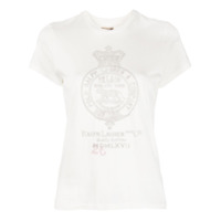 Polo Ralph Lauren Camiseta decote careca com estampa gráfica - Branco