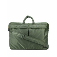 Porter-Yoshida & Co Bolsa para notebook de seda com bolsos - Verde