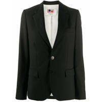 Ports 1961 Blazer liso com abotoamento simples - Preto