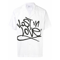 Ports V Camisa com estampa Lost in Love - Branco
