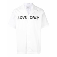 Ports V Camisa com estampa Love Only - Branco
