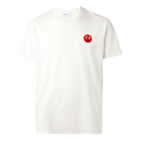 Ports V Camiseta mangas curtas com patch de logo - Branco