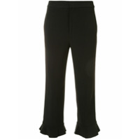 PortsPURE Calça cropped com cintura alta - Preto