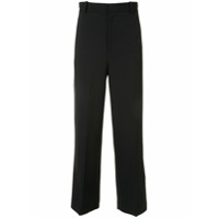 PortsPURE Calça reta com cintura alta - Preto