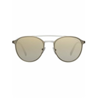 Prada Eyewear mirrored gradient sunglasses - Cinza