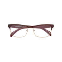 Prada Eyewear Óculos de grau quadrado - Vermelho