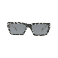 Prada Eyewear Óculos de sol camuflado Disguise - Preto