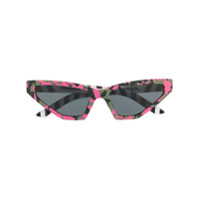 Prada Eyewear Óculos de sol camuflado - Preto