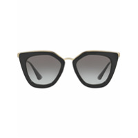 Prada Eyewear Óculos de sol de gatinho - Preto