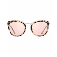 Prada Eyewear Óculos de sol espelhado gatinho - Rosa
