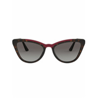 Prada Eyewear Óculos de sol gatinho - Marrom