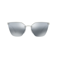 Prada Eyewear Óculos de sol gatinho - Metálico
