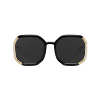 Prada Eyewear Óculos de sol octagonal - Preto