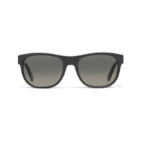 Prada Eyewear Óculos de sol quadrado com logo - Preto
