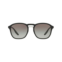 Prada Eyewear Óculos de sol quadrado PS02SS - Preto