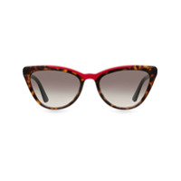 Prada Eyewear Óculos de sol 'Ultravox' - Marrom