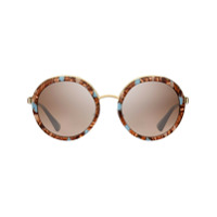 Prada Eyewear round frame sunglasses - Marrom