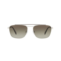 Prada Eyewear vintage aviator sunglasses - Marrom