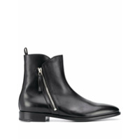 Premiata Ankle boot com zíper lateral - Preto