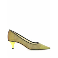 Premiata Sapato com detalhe canelado - Amarelo