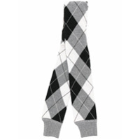 Pringle of Scotland argyle knitted scarf - Cinza