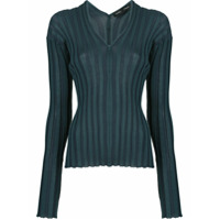 Proenza Schouler Blusa com mangas longas - Azul