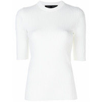 Proenza Schouler Blusa de tricô com textura - Branco