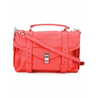 Proenza Schouler Bolsa tote de couro média - Vermelho