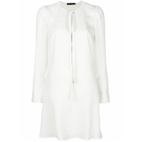 Proenza Schouler Vestido mini de seda - Branco