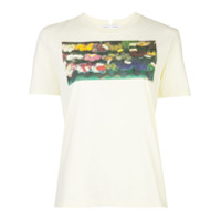 Proenza Schouler White Label Camiseta com estampa fotográfica - Amarelo