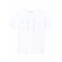 Proenza Schouler White Label Camiseta floral - Branco