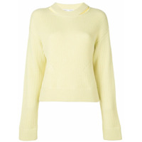 Proenza Schouler White Label Suéter canelado - Amarelo