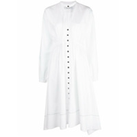 Proenza Schouler White Label Vestido com recorte vazado - Branco
