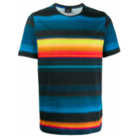 PS Paul Smith Camiseta com listras horizontais - Azul