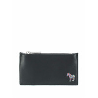 PS Paul Smith Porta-cartões com aplicação de zebra - Preto