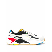 Puma Tênis cano baixo RS-X com recortes - Branco