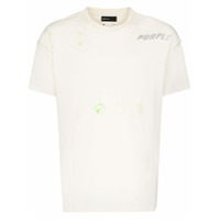 Purple Brand Camiseta com estampa de logo Orbit - Branco