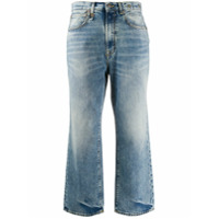 R13 Calça jeans reta Royer cintura média - Azul